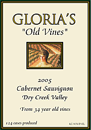 Glorias 2005 Old Vines Cabernet Sauvignon